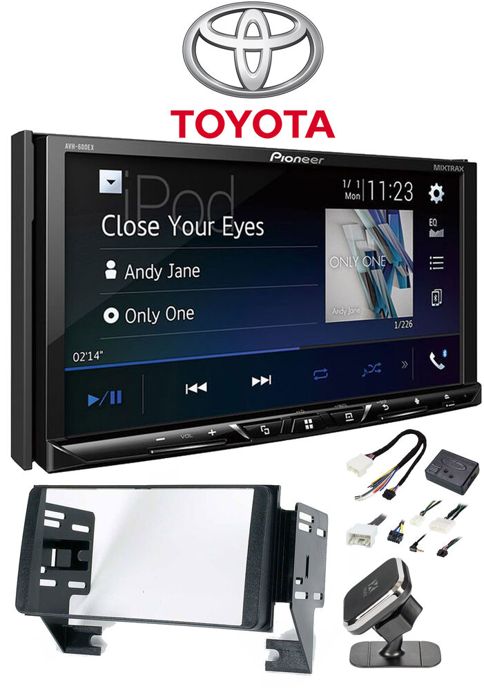 Pioneer AVH-600EX Bundle #18 for select Toyota FJ Cruiser vehicles Image 1