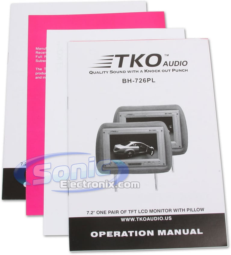 TKO Audio BH-726PL (Black) R/B Image 9