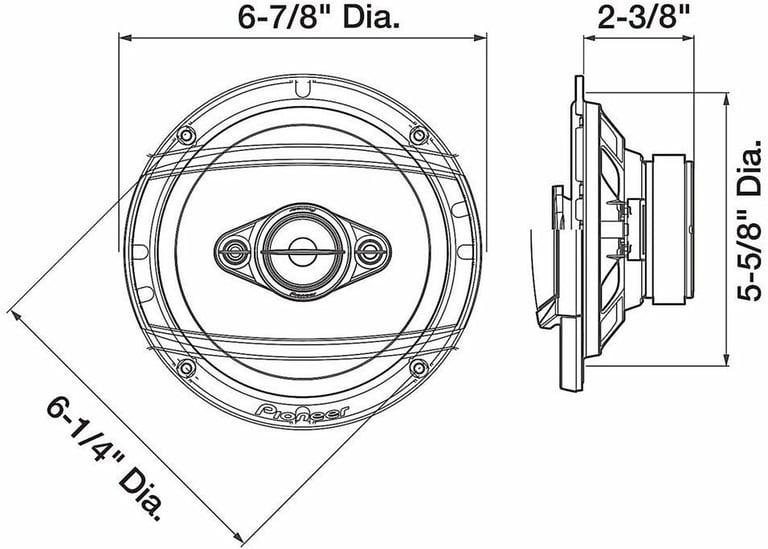 Pioneer TS-A652C Image 8