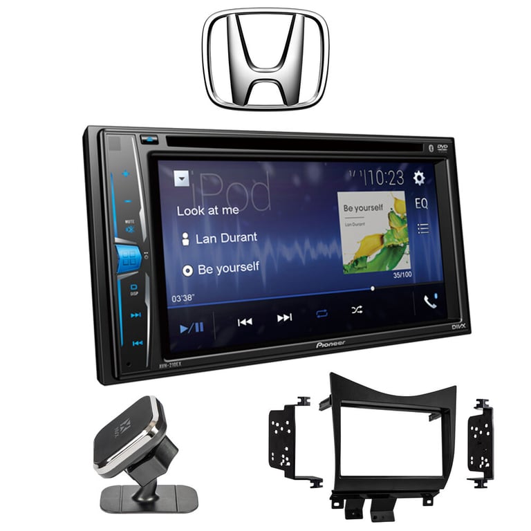 Pioneer AVH-210EX Bundle #8 for 2003-07 Honda Accord Image 1