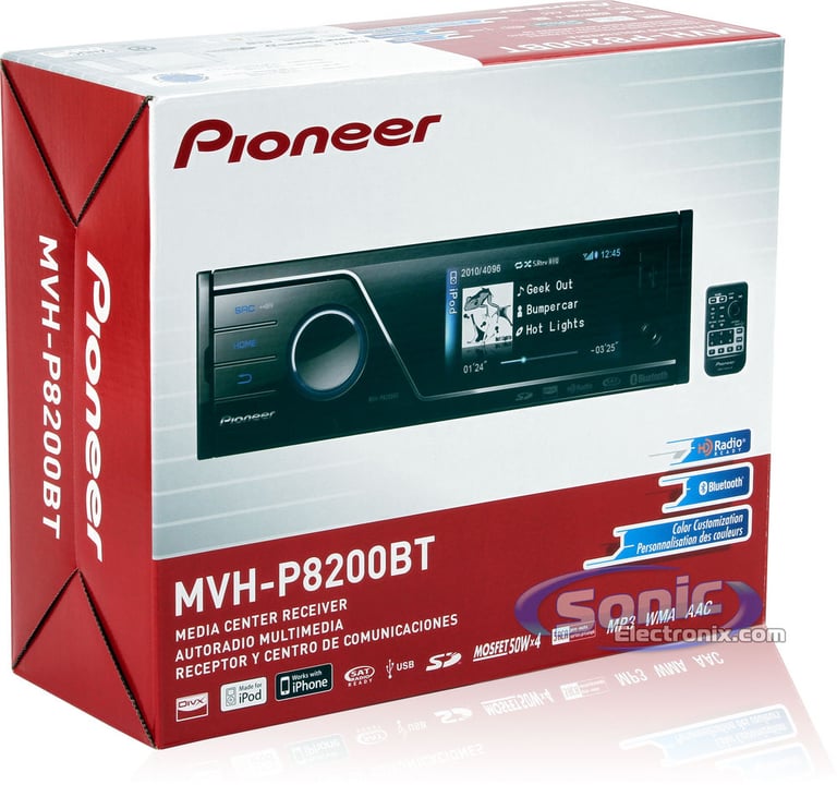 Pioneer MVH-P8200BT Open Box Image 9