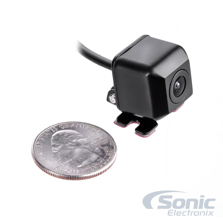 NVX XCADJ1 World's Smallest Universal Metal Car Backup Camera Image 1
