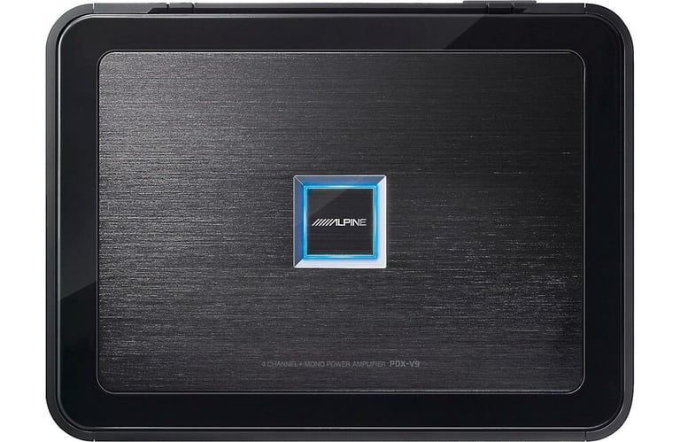 Alpine PDX-V9 Amplifier with Free BAK42 4 Gauge Amp Wiring Kit + Additional RCAs Image 3
