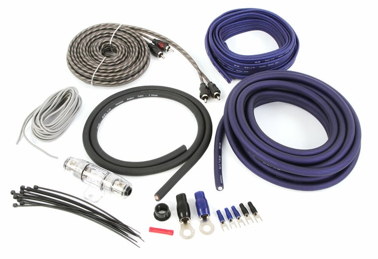 Alpine PDX-V9 Amplifier with Free BAK42 4 Gauge Amp Wiring Kit + Additional RCAs Image 7