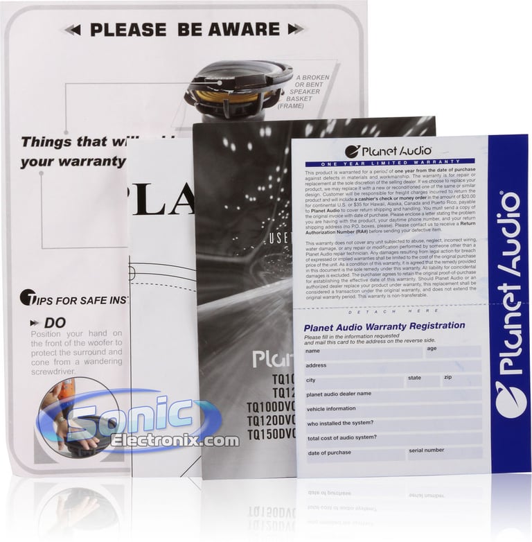 Planet Audio TQ12 Image 4