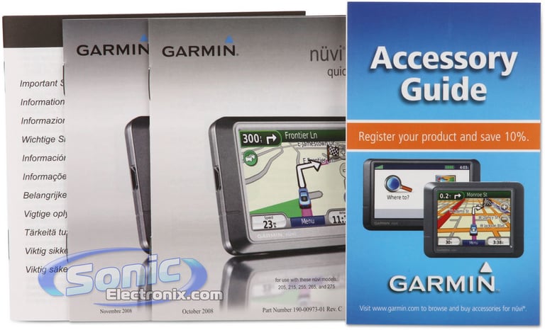 Garmin n&uuml;vi 255 (MPN: 010-00717-20) Image 9
