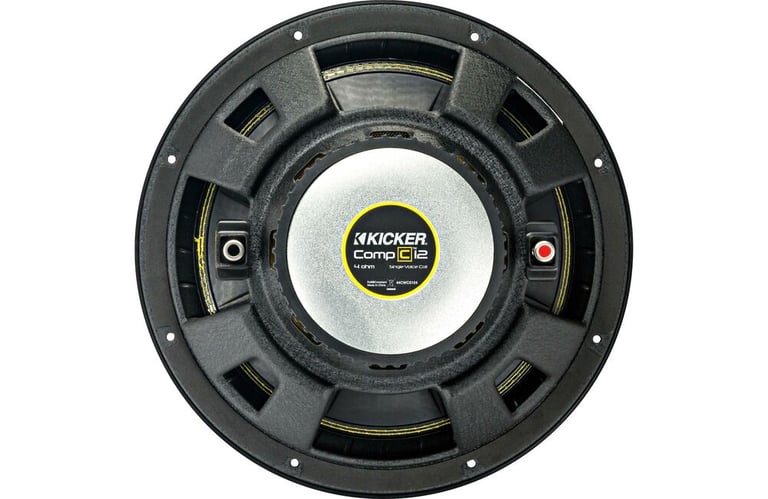 (2) KICKER 44CWCS124 CompC 12" 1200 Watt SVC 4-Ohm Car Subwoofers Subs Image 7