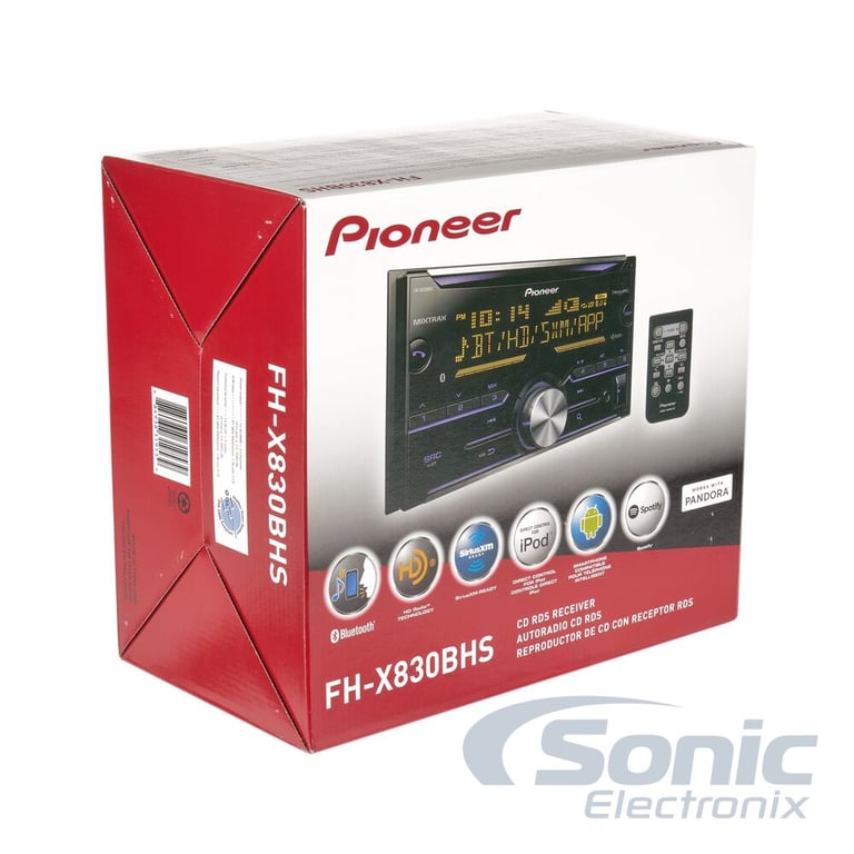 Pioneer FH-X830BHS Image 11