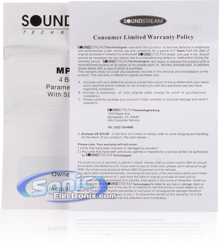 Soundstream MPQ-4US-OPEN BOX  Image 6