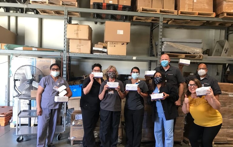 (50 Pack) XRGO 3 Layer Disposable Protective Face Masks (MM3952) Image 8