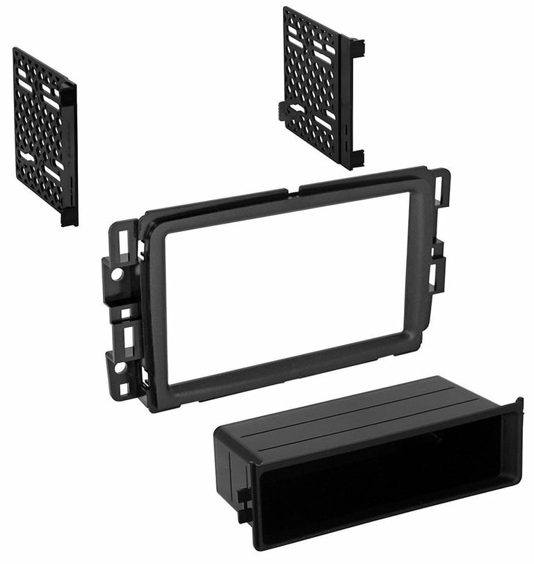 Power Acoustik PCD-52B Double Din Car Stereo Radio Install Package Image 11
