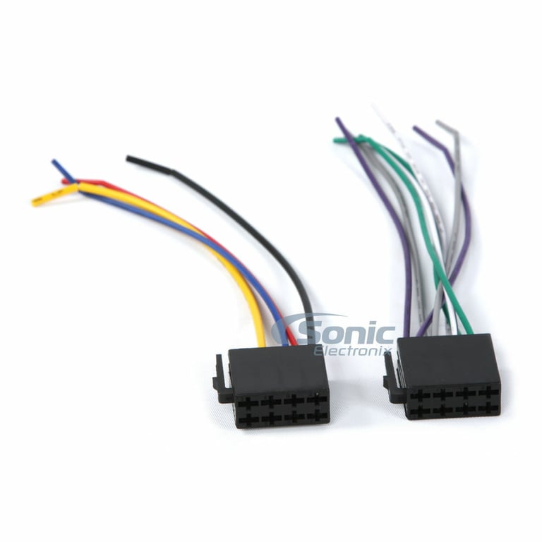 Power Acoustik PCD-52B Double Din Car Stereo Radio Install Package Image 6