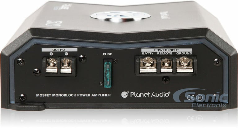 Planet Audio Pulse 1500W Monoblock Class AB Amplifier w/ Remote (2 Pack) Image 5