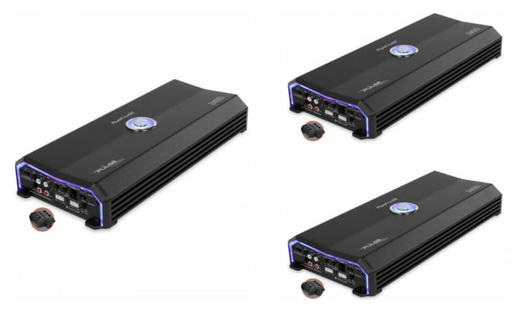 Planet Audio 2400W 4 Channel Full Range Class A/B MOSFET Amplifier (3 Pack) Image 1