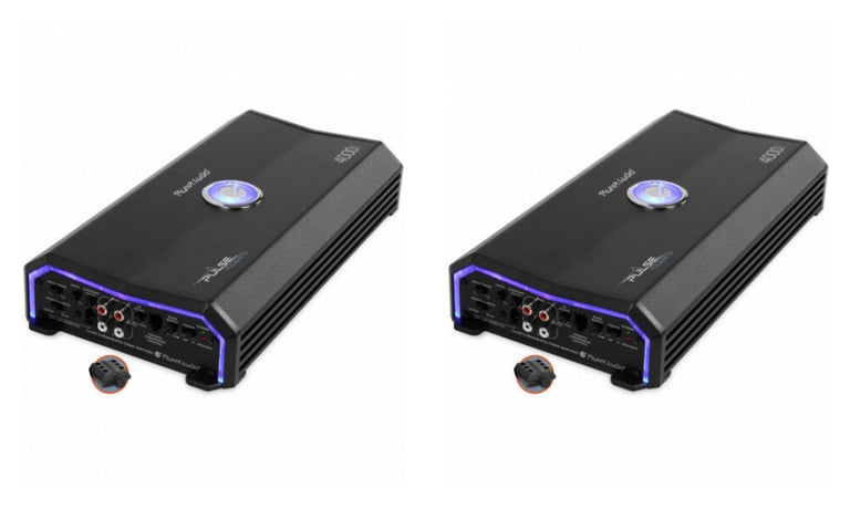 Planet Audio 4000W Class D MOSFET 1 Ohm Car Audio Amplifier PL4000.1D (2 Pack) Image 1