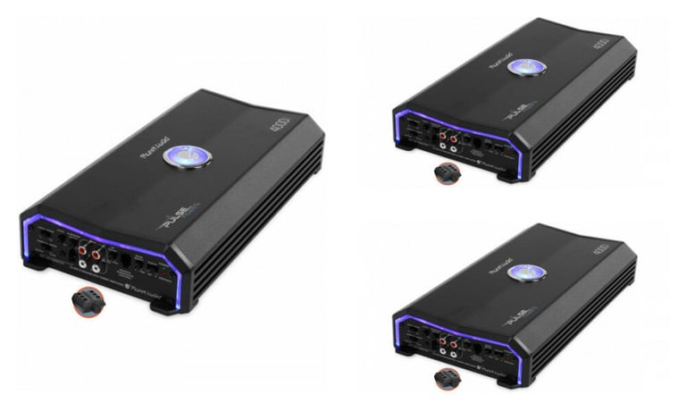 Planet Audio 4000W Class D Monoblock MOSFET 1 Ohm Car Audio Amplifier (3 Pack) Image 1