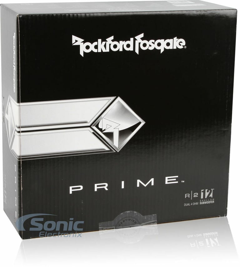 (2) Rockford Fosgate Prime R2SD4-12 + 2-Ohm Stable 2-Channel Amp + Amp Kit Image 9