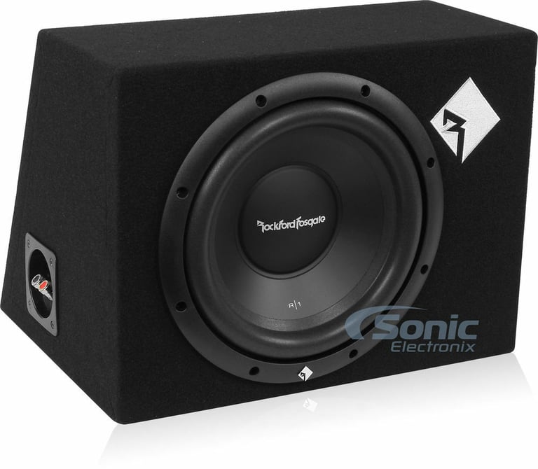 Rockford Fosgate 400W Prime Single 10 Inch Loaded Subwoofer Enclosure (2 Pack) Image 2