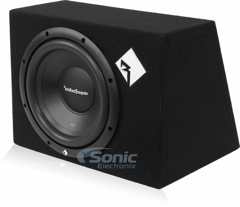 Rockford Fosgate 400W Prime Single 10 Inch Loaded Subwoofer Enclosure (2 Pack) Image 3
