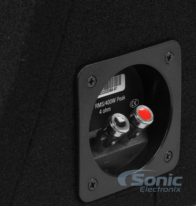 Rockford Fosgate 400W Prime Single 10 Inch Loaded Subwoofer Enclosure (2 Pack) Image 6