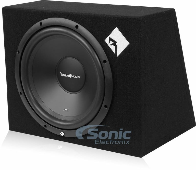 Rockford Fosgate 12" 400 Watt Loaded Car Subwoofer Sub Enclosure (2 Pack) Image 3