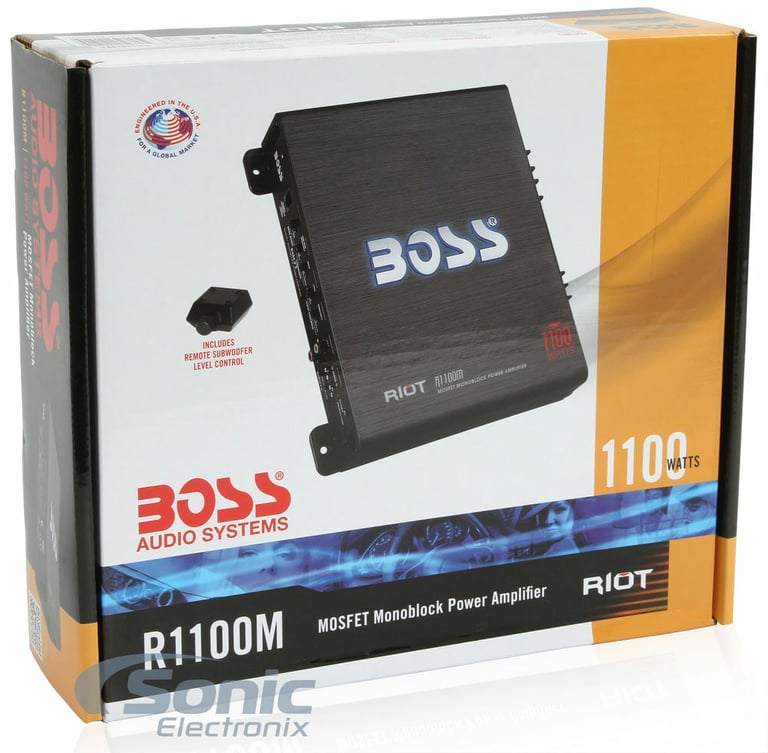 Rockford Fosgate R1-1X12 12" 400W Car Subwoofer + Box + Amp + Premium Amp Kit Image 10