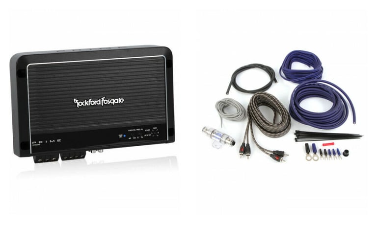 Rockford Fosgate Prime R150X2 R150 150 Watt RMS 2-Channel Amp+Premium Amp Kit Image 18