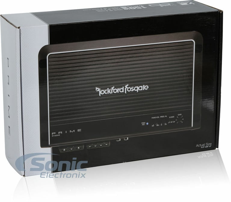 Rockford Fosgate Prime R150X2 R150 150 Watt RMS 2-Channel Amp+Premium Amp Kit Image 5