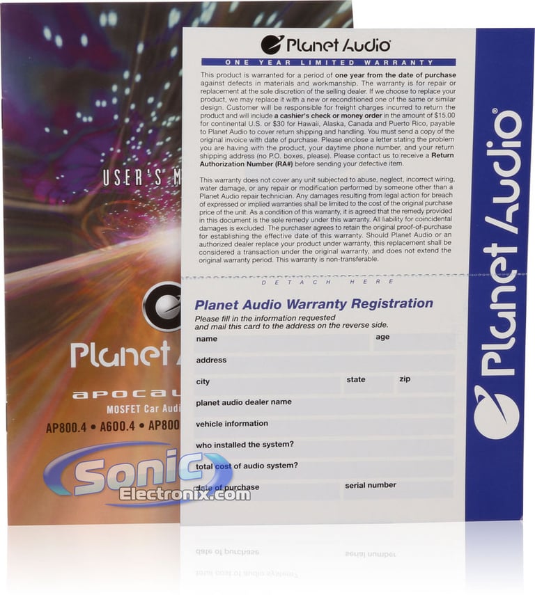 Planet Audio AP600.2 Image 8