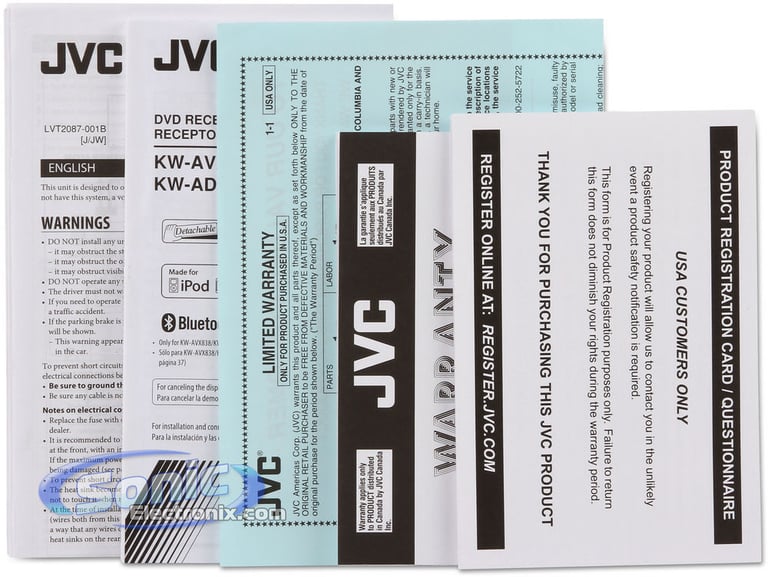 JVC KW-AVX730 Image 8