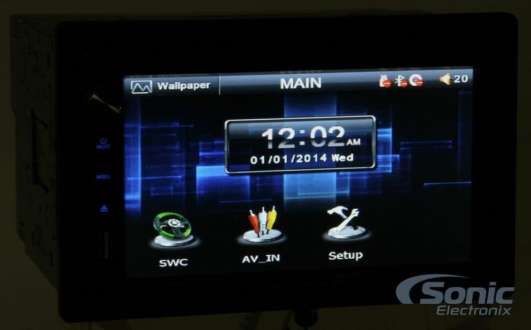 In-Dash 6.5&rdquo; DVD/CD Player Receiver Monitor w/ Bluetooth For 2004-2006 SCION XA Image 11