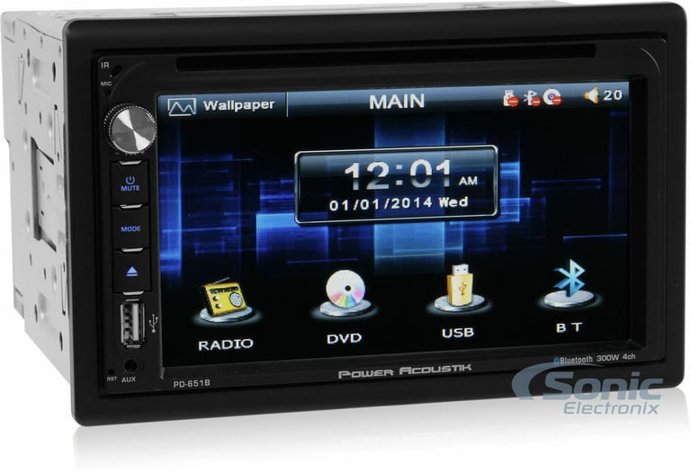 In-Dash 6.5&rdquo; DVD/CD Player Receiver Monitor w/Bluetooth For 2012-2015 SCION IQ Image 15