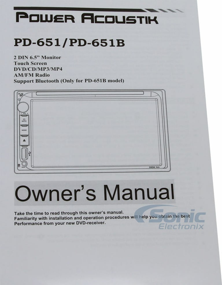 6.5&rdquo; DVD/CD Player Receiver Monitor w/Bluetooth For 2014-2015 Subaru Foreste Image 20