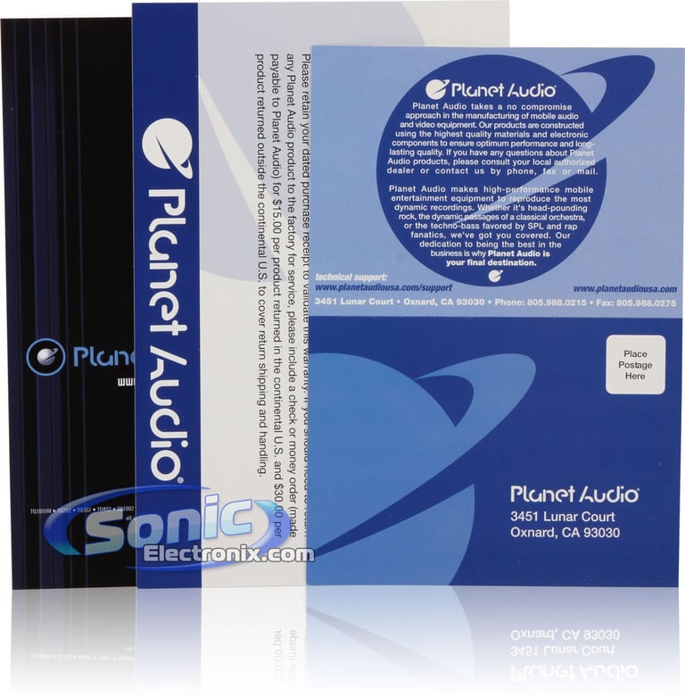 Planet Audio TQ1202 Image 8