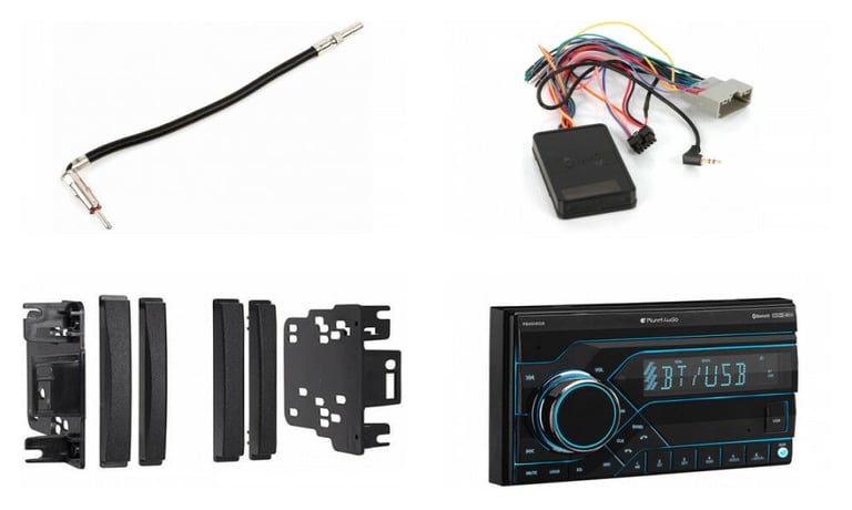 Digital Media Bluetooth Receiver w/ USB/AUX+Remote For 10-11 Dodge Ram 2500/3500 Image 1