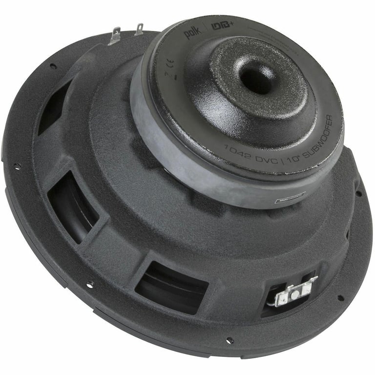 (2) Polk Audio DB1042DVC 10&rdquo; 2100w Car Audio Subwoofers+Mono Amplifier+Amp Kit Image 18