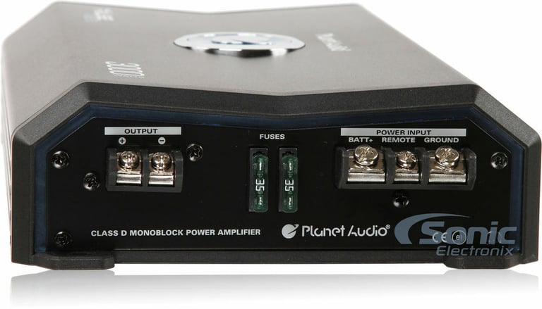 Planet Audio Pulse 3000W 1 Ohm Monoblock Class D Amplifier + Remote (2 Pack) Image 5
