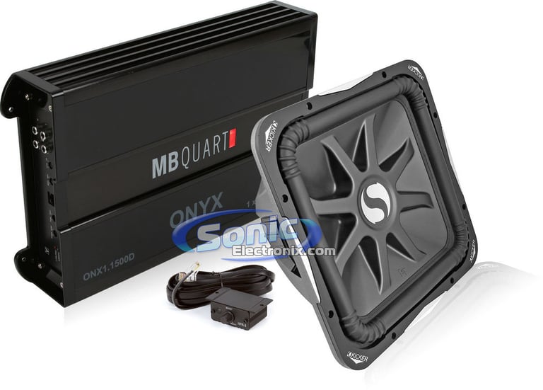 Combo: Kicker Solo-Baric L7 08S15L74 and MB Quart ONX1.1500D Image 1