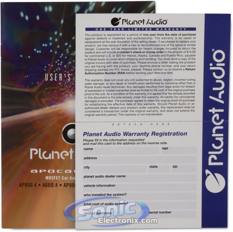 Planet Audio AP700M Image 8