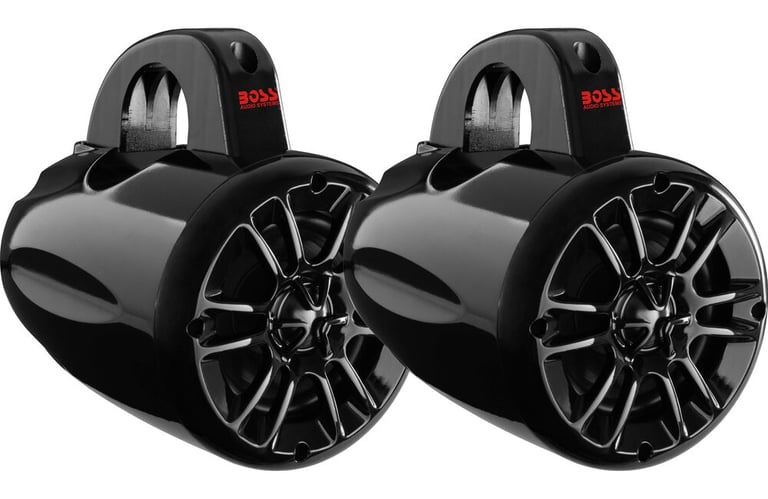 Power Acoustik MSA4‐1300D w/ Boss MRWT40 Tower Speakers Image 6