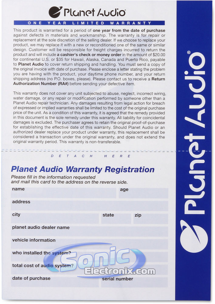 Planet Audio AP625 Image 10