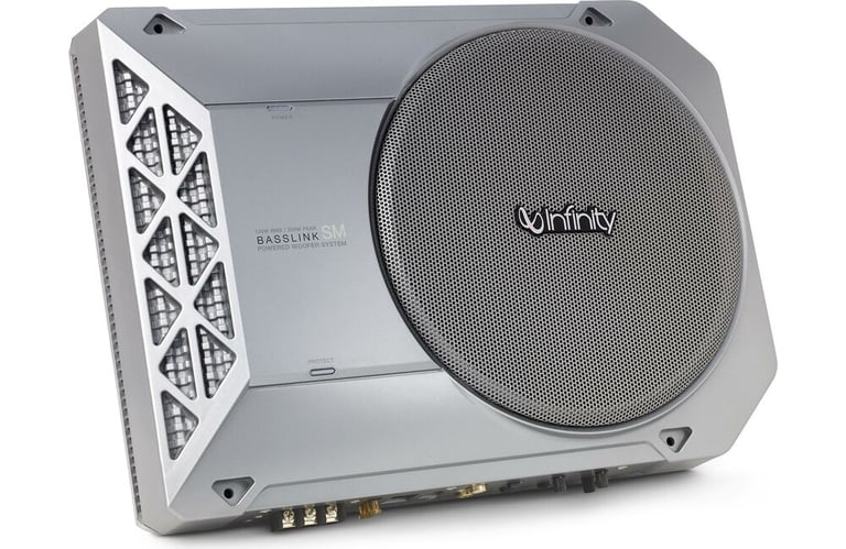 Infinity BassLink SM 2 8" Compact Powered Under-Seat Subwoofer Enclosure Image 1