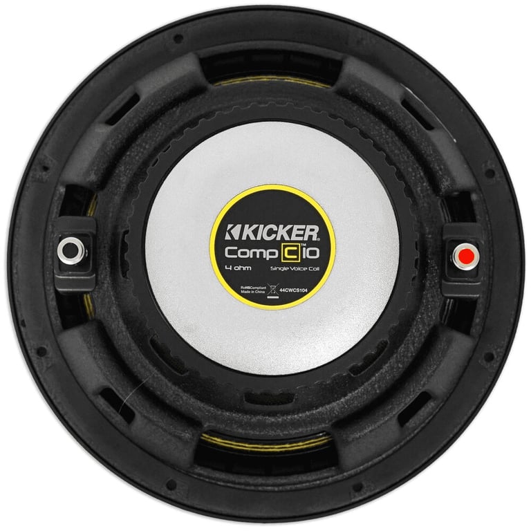 JL Audio JX1000/1D with 2 Kicker 44CWCD104 Subwoofers Image 10