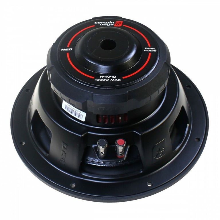 JL Audio JX1000/1D with (2) Cerwin-Vega H7104D Subwoofers + Amp Kit Image 10