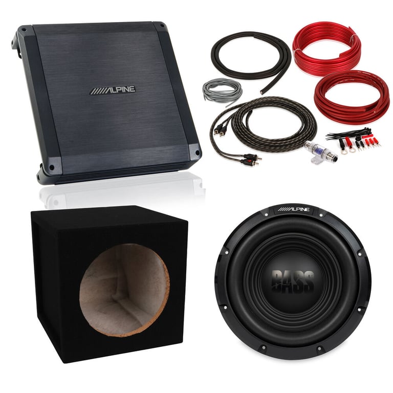 Alpine BBX-T600 Complete Bass Package #3 Image 1