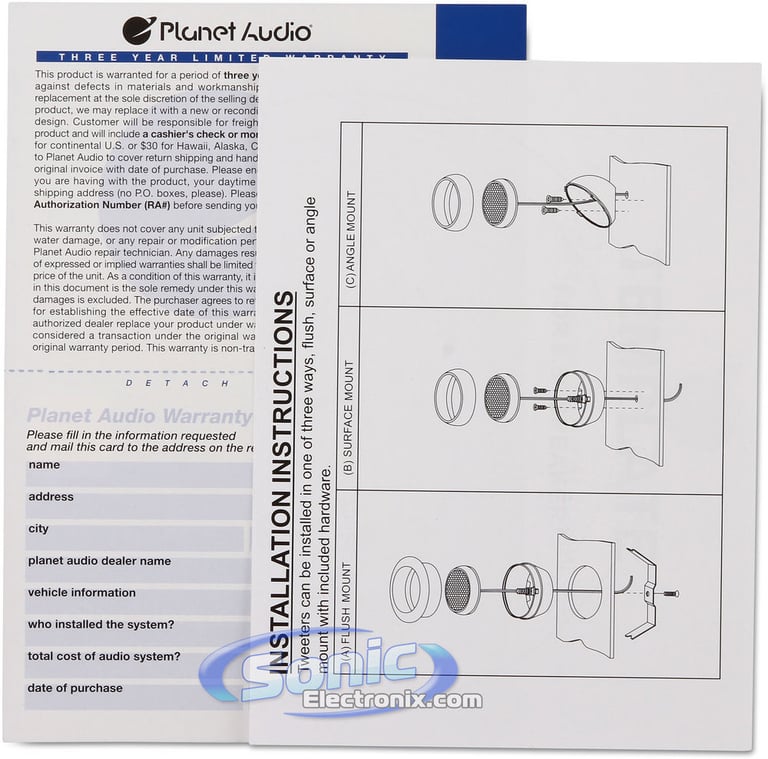 Planet Audio AP65C Image 12