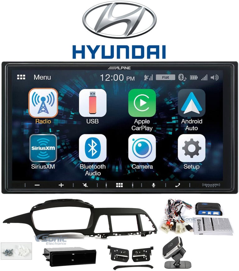 Alpine ILX-W650 Bundle #91 for select Hyundai Sonata Vehicles Image 1