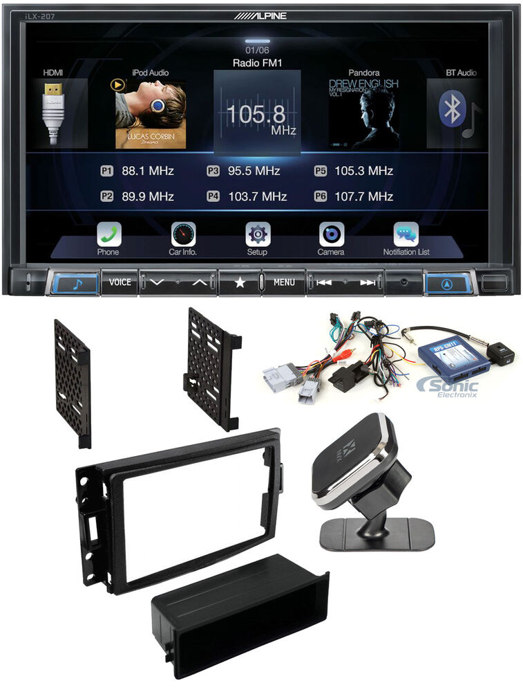 Alpine iLX-207 Bundle #103 for Select Vehicles Image 1