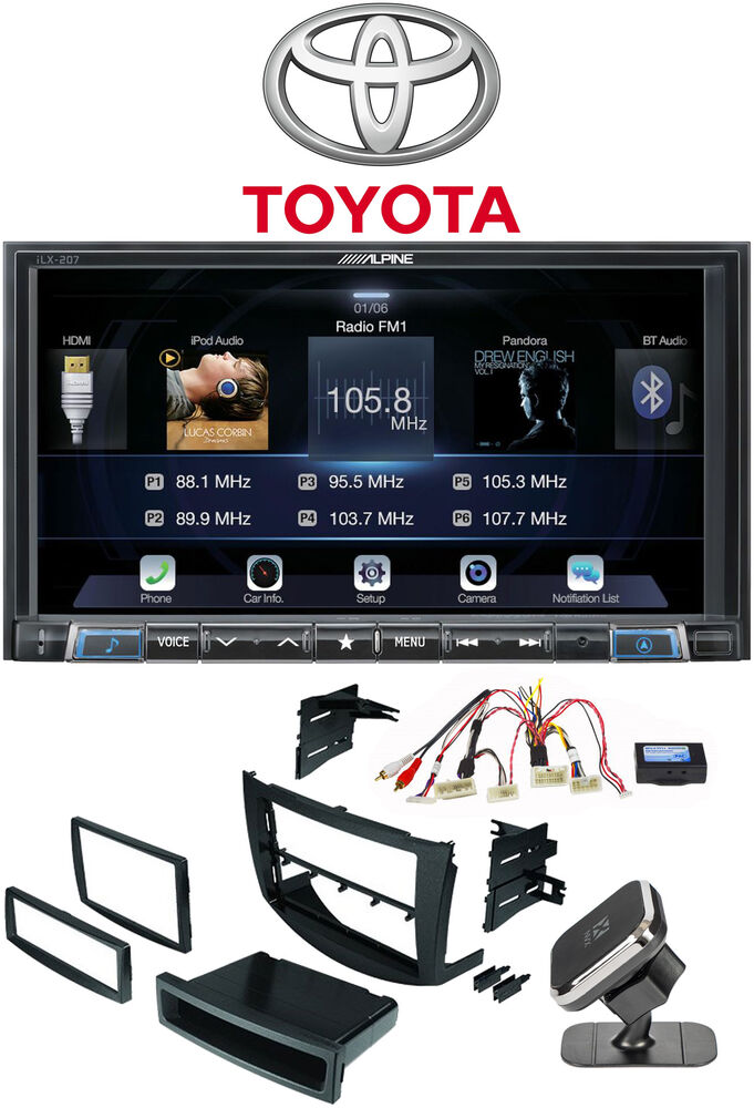 Alpine iLX-207 Bundle #109 for Select Toyota Vehicles Image 1