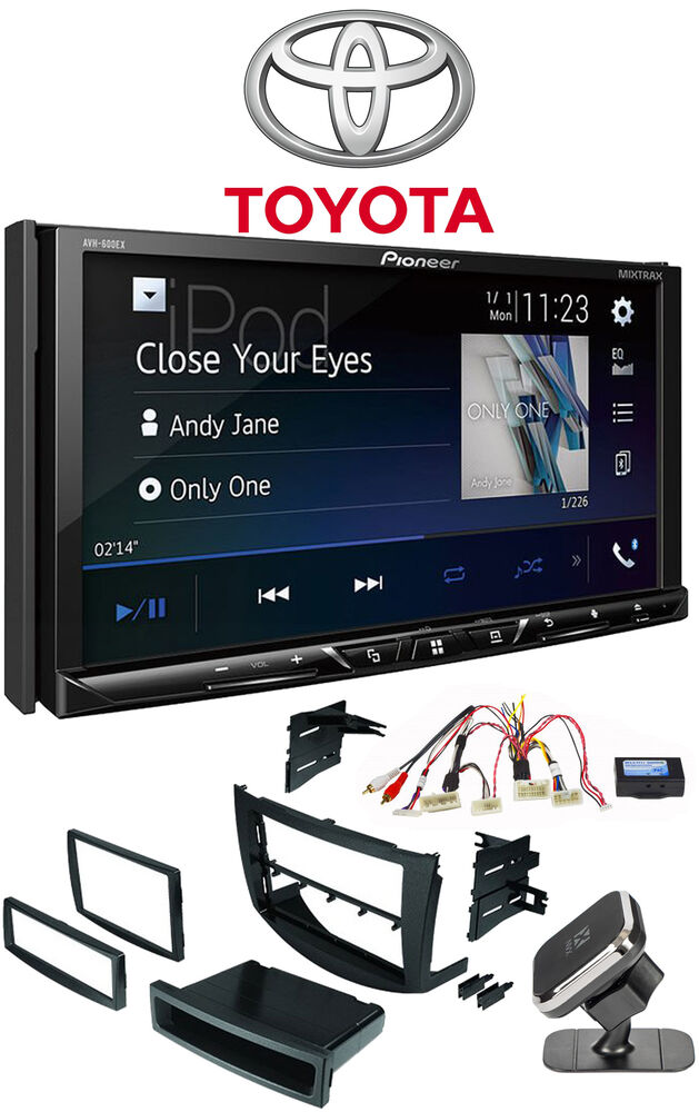 Pioneer AVH-600EX Bundle #111 for Select Toyota and Lexus Vehicles Image 1
